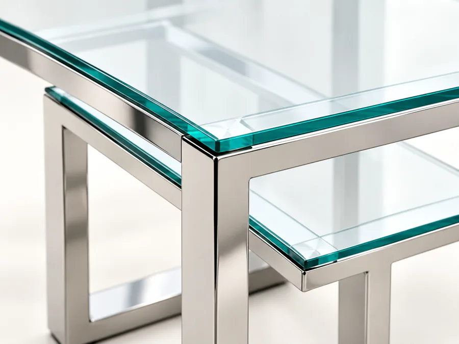 Plateau en verre
